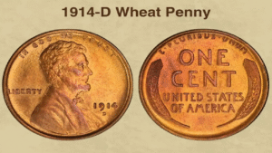1914-D Lincoln Wheat Penny